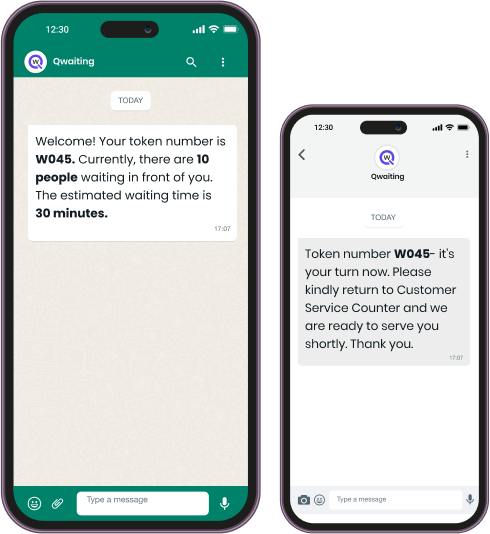 Qwaiting Customer Messaging Services